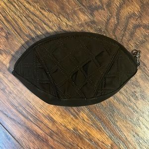 Vera Bradley Espresso Crescent Cosmetic Bag